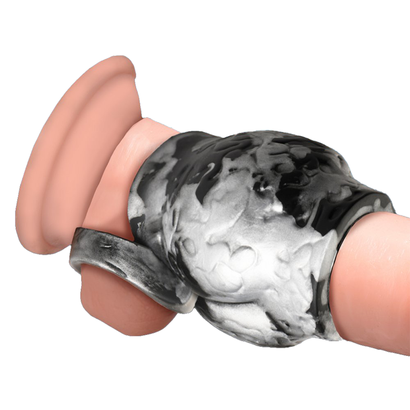 Night Prowler Silicone Girth Enhancer with Ball Strap - Large Night Prowler Silicone Girth Enhancer with Ball Strap - Large