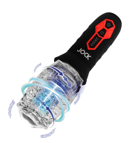 Spinning and Vibrating Masturbator