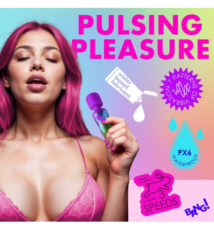 Rainbow Mini Silicone Wand