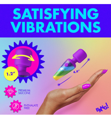 Rainbow Mini Silicone Wand