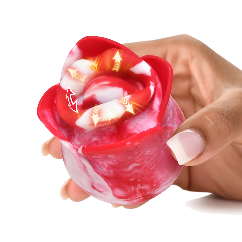 Sweet Kiss Kissing and Vibrating Clitoral Stimulator - Swirl Sweet Kiss Kissing and Vibrating Clitoral Stimulator - Swirl