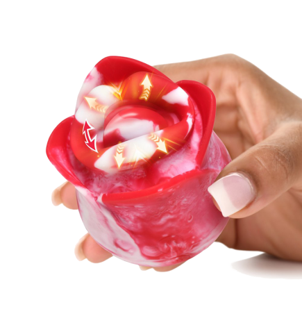 Sweet Kiss Kissing and Vibrating Clitoral Stimulator - Swirl