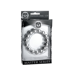 Meridian Stainless Steel Beaded Cock Ring
