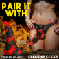 Horny Devil Strap-on Harness - Red