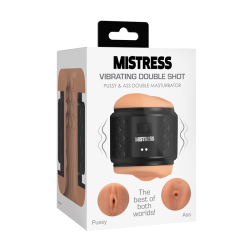 Vibrating Double Shot Mouth and Pussy Stroker