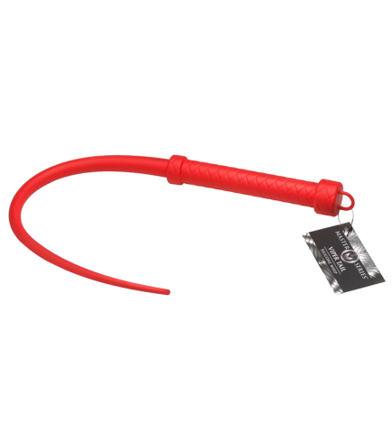 Viper Tail Silicone Whip - Red
