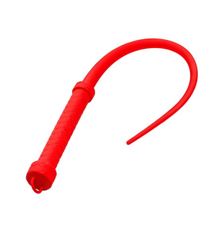 Viper Tail Silicone Whip - Red