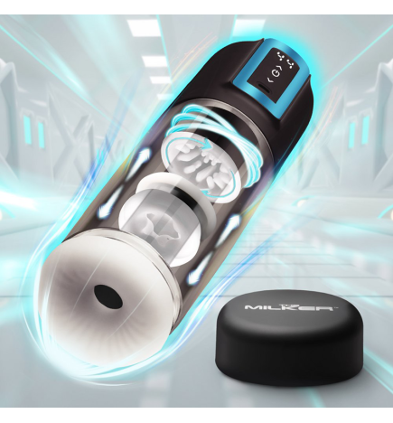 The Milker Roto-Stroke Thrusting and Rotating Masturbator