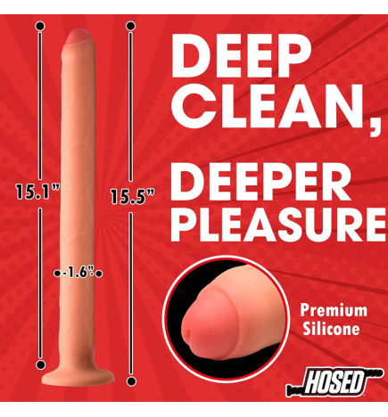 Hosed 15" Thick Enema Hose