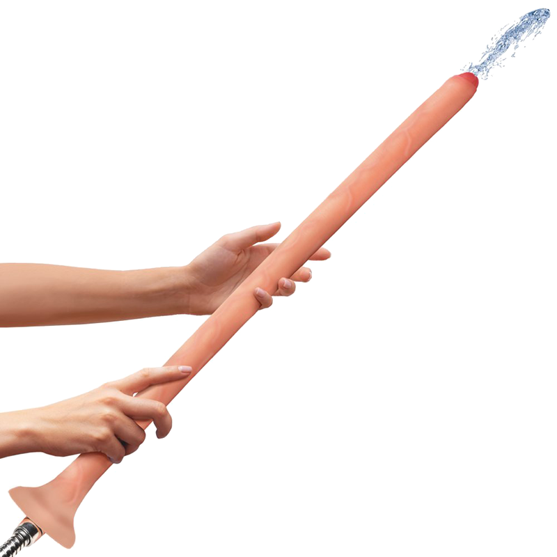 Hosed 19" Slim Silicone Enema Hose Hosed 19" Slim Silicone Enema Hose