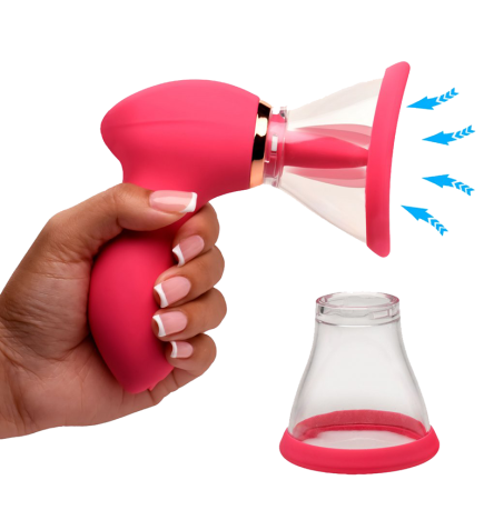 Plump Pleasure Licking & Sucking Clitoral Stimulator