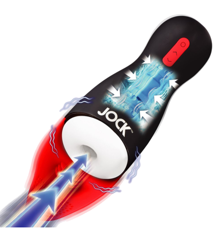 Sucking and Vibrating Masturbator