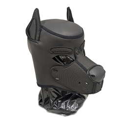 Mr. S Neoprene K9 Hood - Black