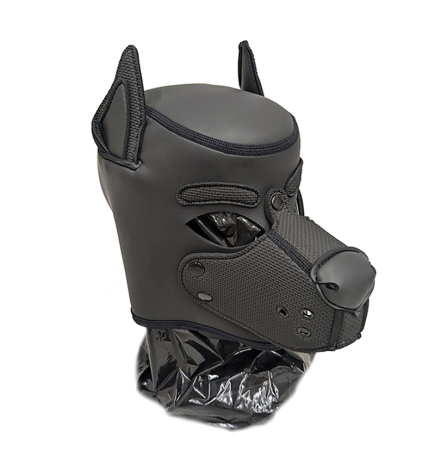 Mr. S Neoprene K9 Hood - Black