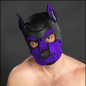 Mr. S Neoprene K9 Hood - Purple