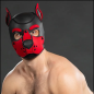 Mr. S Neoprene K9 Hood - Red