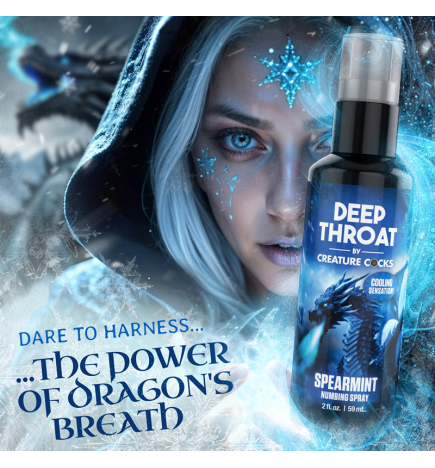 Deep Throat Spearmint Numbing Spray