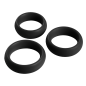 3 Piece Silicone Cock Ring Set