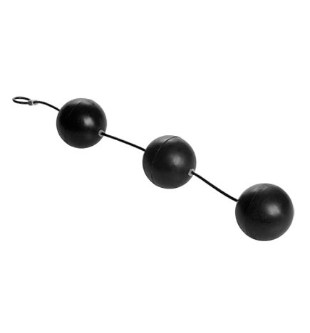 XXL Triple Silicone Anal Beads