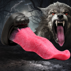 Wolfs Lick Silicone Dildo