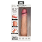 Real Skin Silicone Dildo - 8.5"