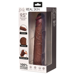 Real Skin Silicone Dildo - 9.5"