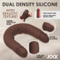 Double Dildo 15.75 Inch - Dark