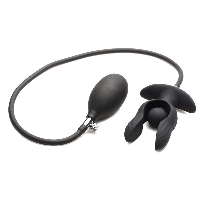 Dark Pearl Inflatable Vibrating Butt Plug Dark Pearl Inflatable Vibrating Butt Plug