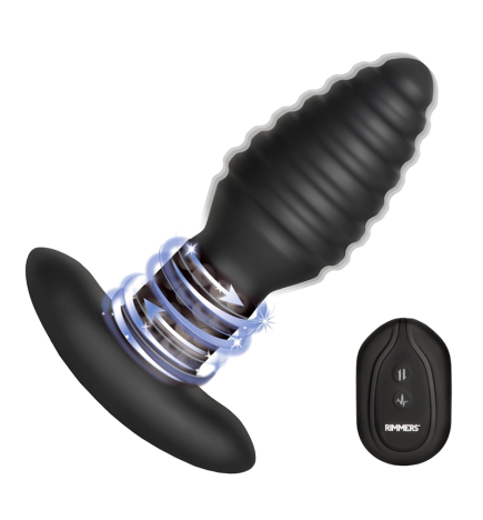 Model-E Vibrating Rimming Plug with Remote