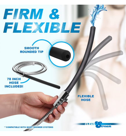 EZ-Flow Silicone Shower Enema Set