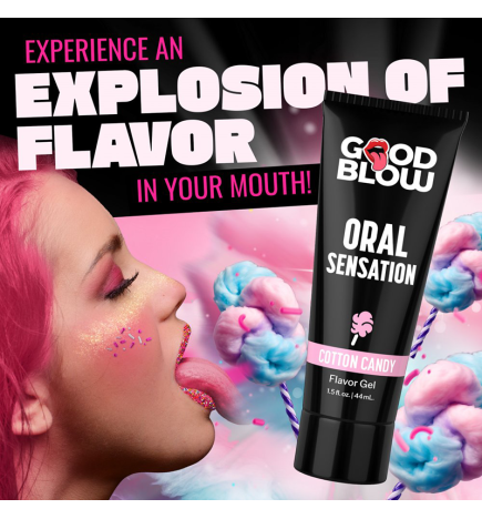 Oral Sensation Gel - Cotton Candy