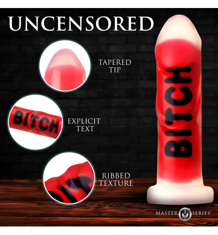 Bitch Silicone Dildo