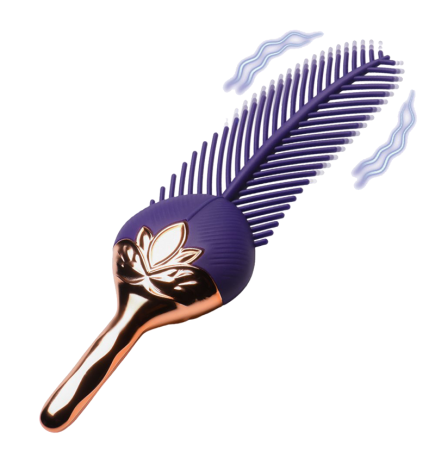The Tickler Vibrating Silicone Feather