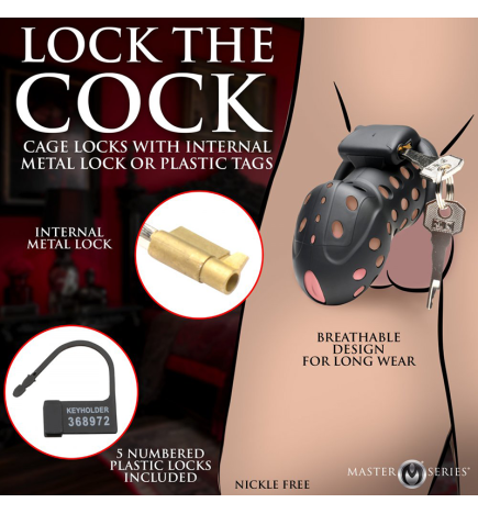 Lock Down Chastity Cage