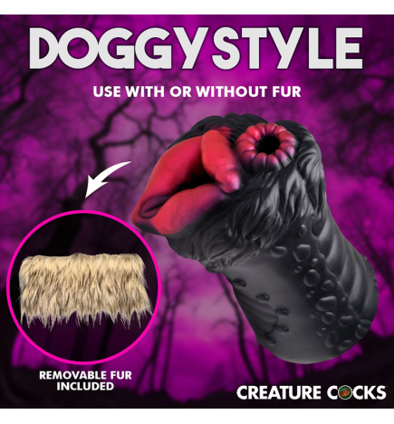 Savage She-Wolf Silicone Stroker