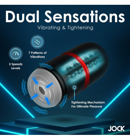 JOCK Tightening & Vibrating Masturbator
