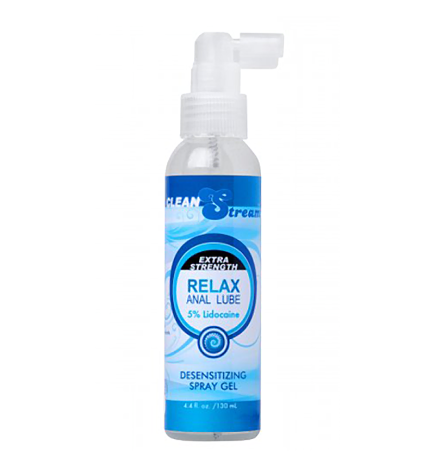 Relax Anal Lube 5-Percent Lidocaine - 4.4 oz.