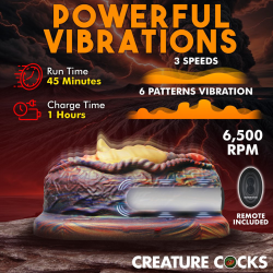 Hells Angel Vibrating Silicone Grinder