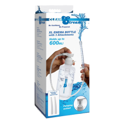 XL Enema Bottle with 3 Attachements