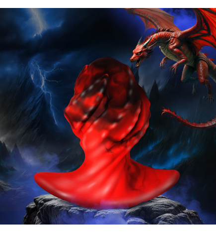 Dragonspawn Silicone Butt Plug - Medium