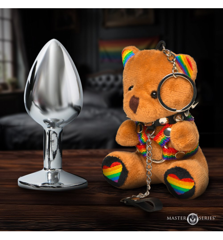 Pride Bear Keychain