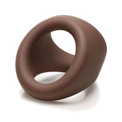 JOCK Silicone Cock & Ball Ring - Dark