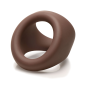 JOCK Silicone Cock & Ball Ring - Dark