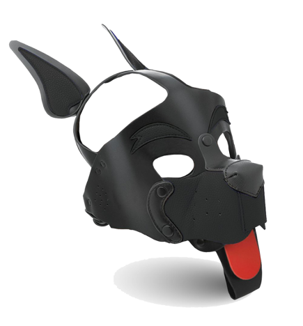 Alpha Dog Pup Hood - Black