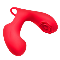 Rose Touch Pulsing Silicone Finger Vibrator
