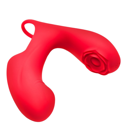 Rose Touch Pulsing Silicone Finger Vibrator
