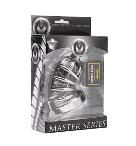 Asylum Locking Chastity Cage