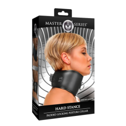 Hard Stance Padded Locking Posture Collar