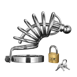Asylum Locking Chastity Cage
