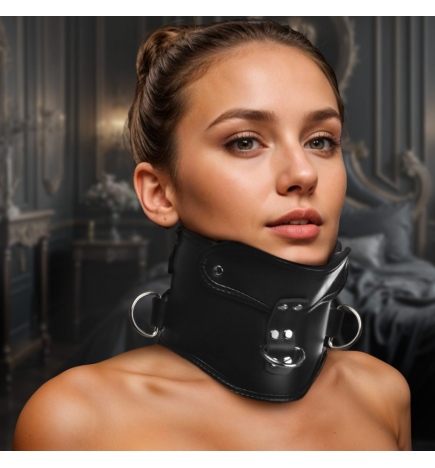 Rigid Locking Posture Collar w/ Chin Brace